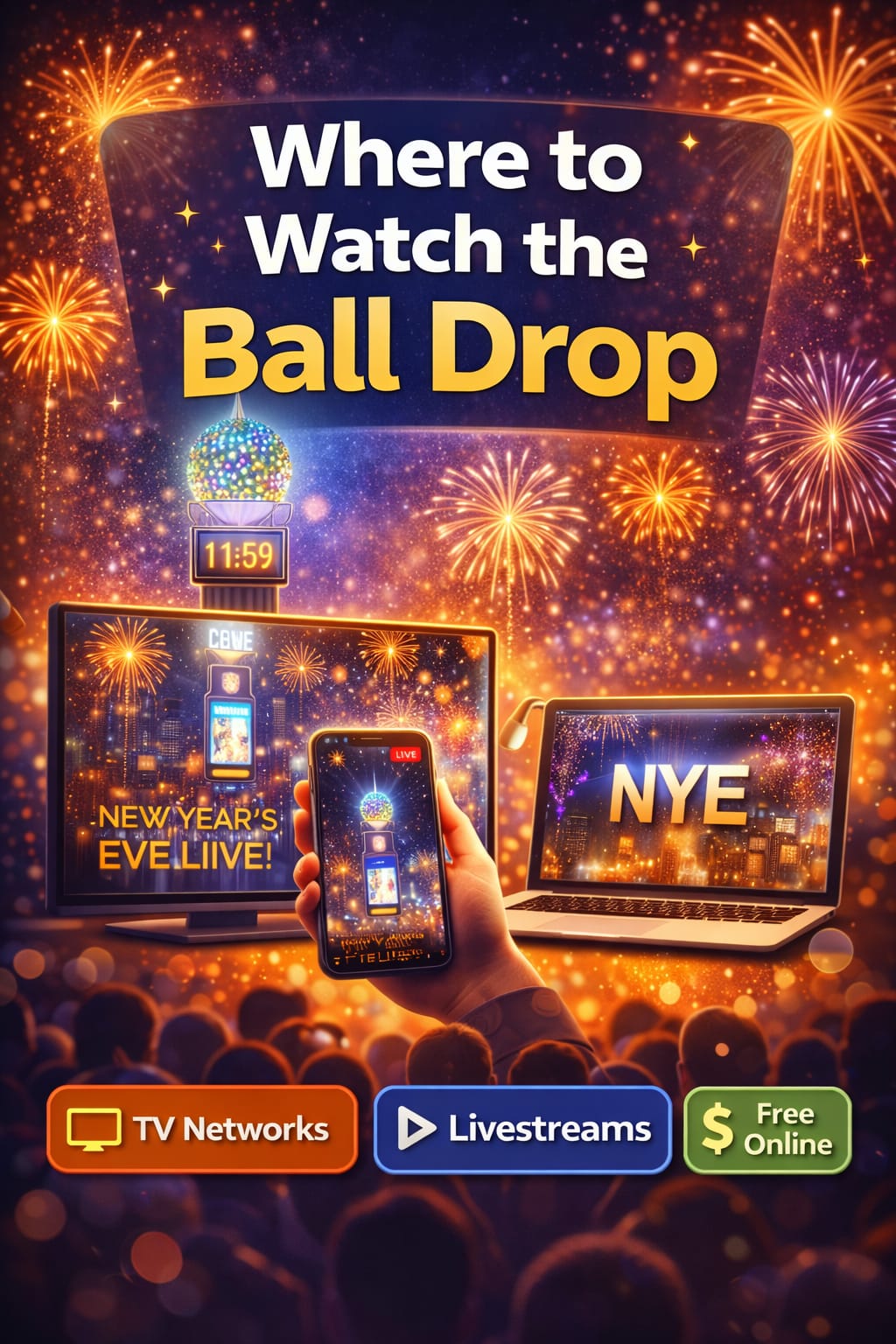 Where to Watch the Ball Drop