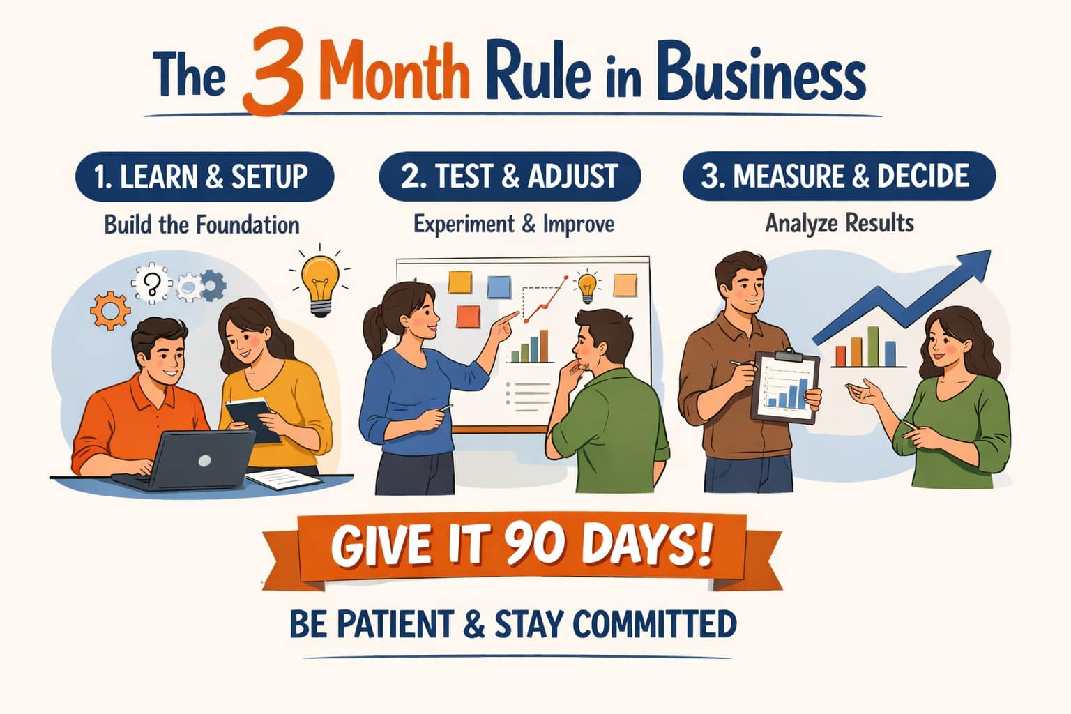 What Is the 3 Month Rule in Business? A Complete Beginner-to-Pro Guide