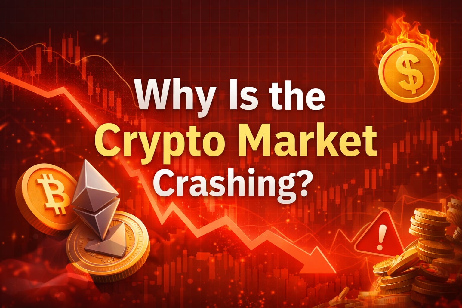 Why Is the Crypto Market Crashing? A Deep, What Happened in the Last 24 Hours