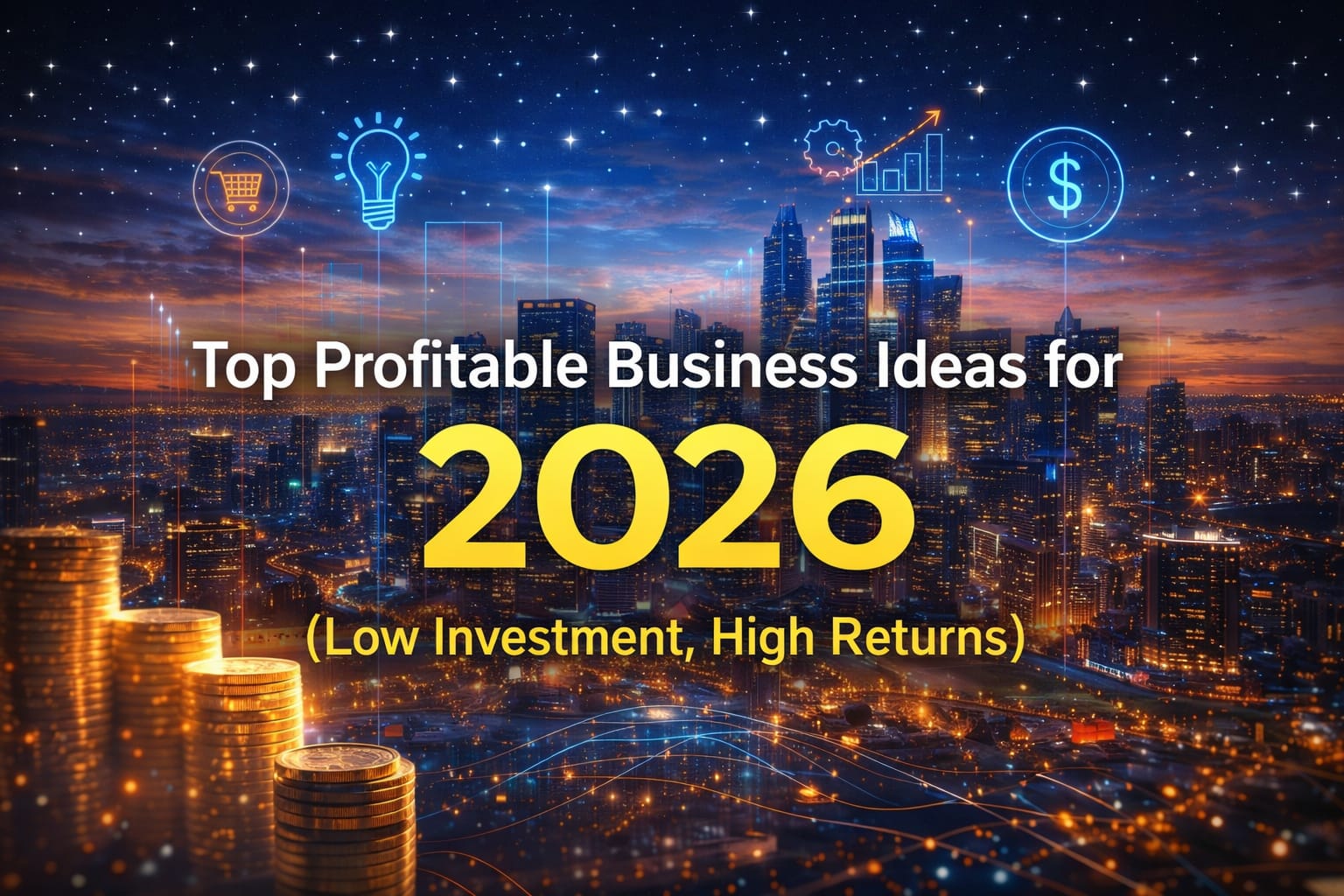 Top Profitable Business Ideas for 2026 (Low Investment, High Returns)