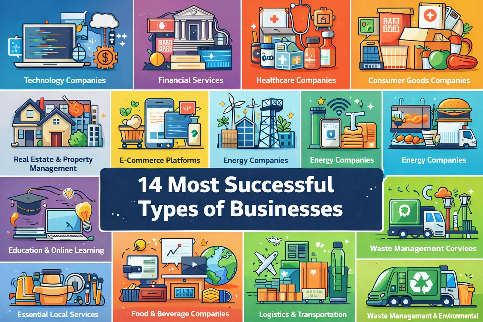 What Are the 14 Most Successful Businesses? A Clear Breakdown of Industries That Win